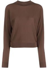 Theory mock-neck knitted jumper