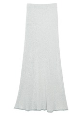 Theory Mouline Ribbed Maxi Skirt