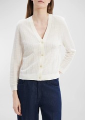 Theory Neo Sag Harbor Cropped Cardigan