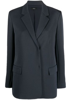 Theory notched-lapel single-breasted blazer