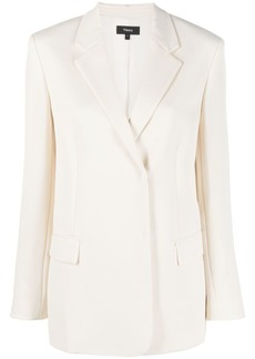 Theory notched-lapel single-breasted blazer