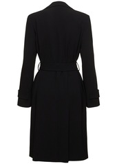 Theory Oaklane Self-tie Midi Trench Coat