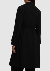 Theory Oaklane Self-tie Midi Trench Coat