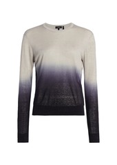 Theory Ombre Crewneck Pullover