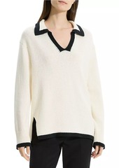 Theory Ow Cotton-Blend Sweater