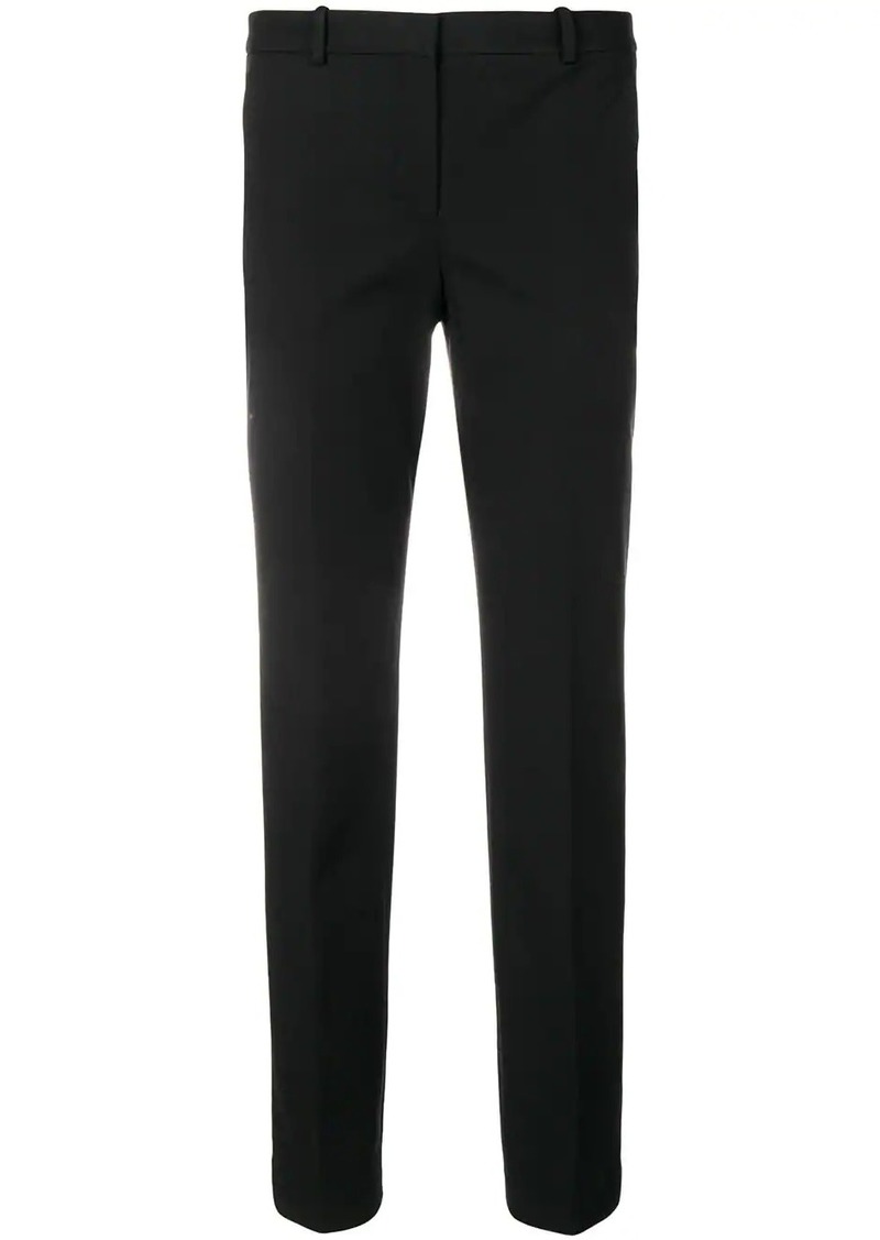 plain tailored trousers