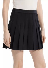 Theory Pleated Mini Skirt