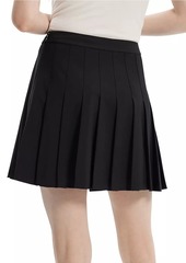 Theory Pleated Mini Skirt