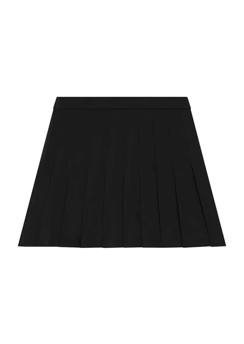 Theory Pleated Mini Skirt