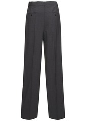 Theory Pleated Wool Blend Pants