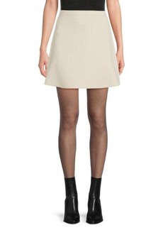 Theory Teslia Quilted Mini Skirt