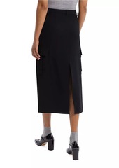 Theory Relaxed Cargo Midi-Skirt