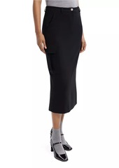 Theory Relaxed Cargo Midi-Skirt