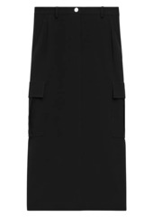 Theory Relaxed Cargo Midi-Skirt