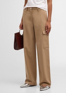 Theory Relaxed Straight-Leg Cargo Pants