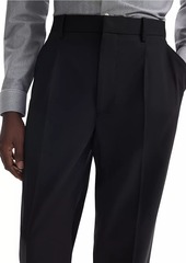 Theory Relaxed Stretch-Wool Pants