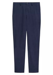 Theory Rhodes Cotton-Twill Straight-Leg Pants