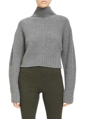 Theory ​Sculpted Wool-Cashmere Sweater