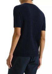 Theory Short-Sleeve Crewneck Sweater
