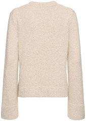 Theory Side Slit Wool Blend Sweater