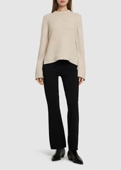 Theory Side Slit Wool Blend Sweater