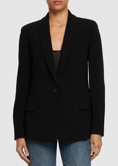 Theory Single Breasted Crepe Jacket