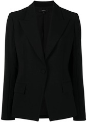 Theory single-breasted tailored blazer