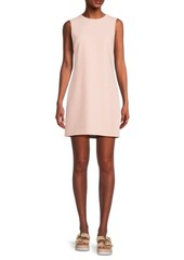 Theory Solid Mini Sheath Dress