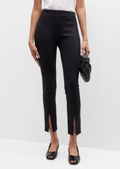 Theory Split-Hem Scuba Leggings