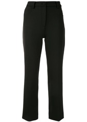 Theory straight leg cropped trousers