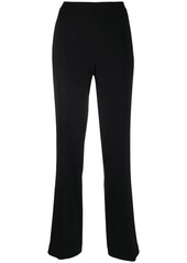 Theory straight-leg high-rise trousers