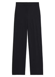 Theory Stretch-Blend Wide-Leg Trousers
