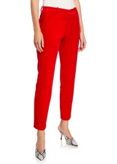 Theory Stretch Velvet Tailored Trousers