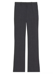 Theory Stretch Wool Straight Full-Length Trousers