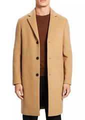 Theory Suffolk Single-Breasted Overcoat