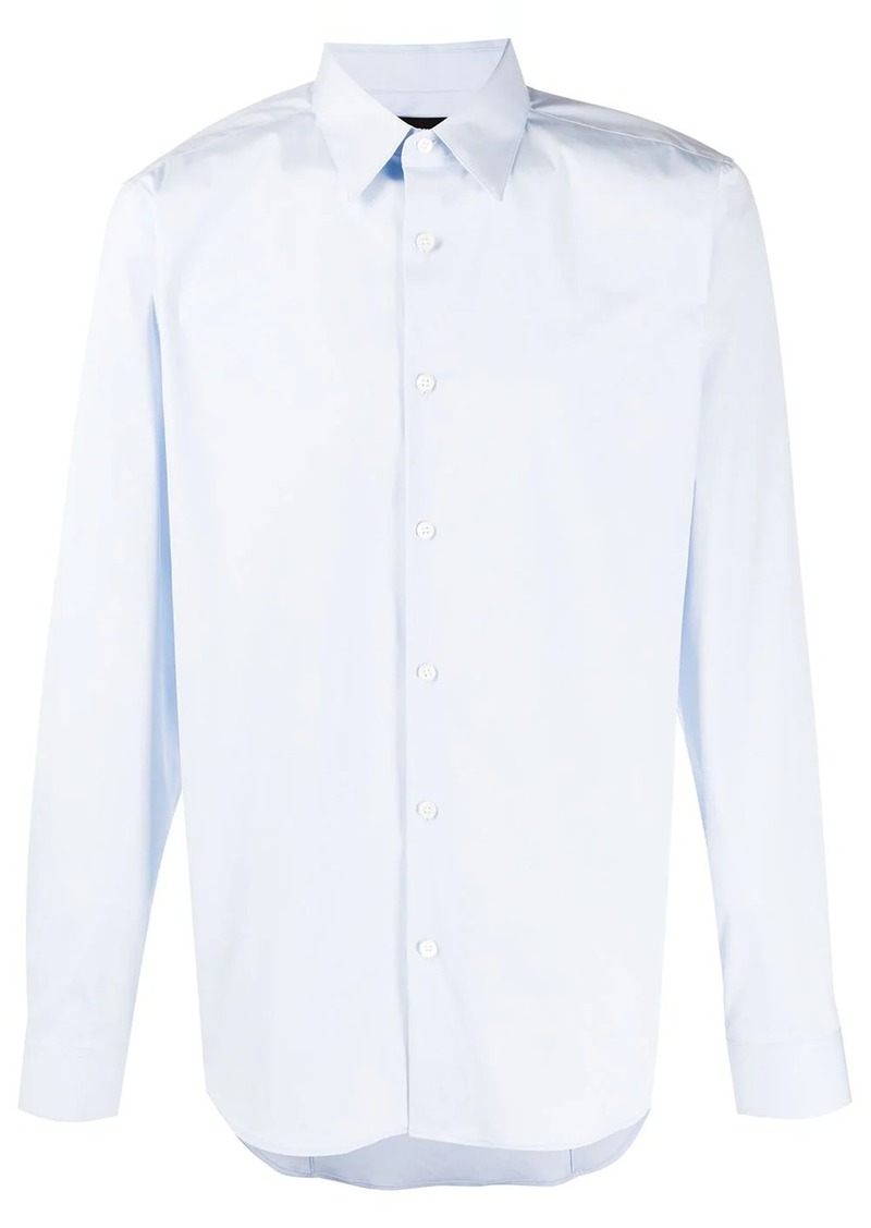 Theory Sylvain stretch cotton shirt