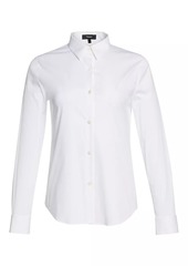 Theory Tenia Luxe Cotton Shirt