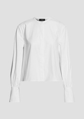 Theory - Cotton-blend poplin shirt - White - L