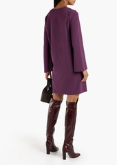 Theory - Crepe mini dress - Purple - XS