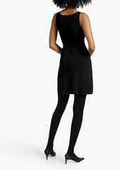 Theory - Cutout stretch-knit mini dress - Black - S