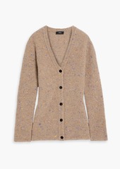 Theory - Donegal bouclé-knit merino-wool blend cardigan - Gray - XS