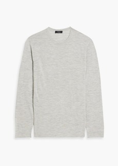 Theory - Mélange cashmere sweater - Gray - S