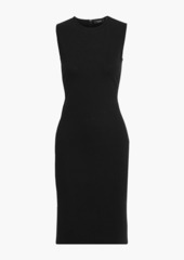 Theory - Ribbed cotton-blend dress - Black - US 10