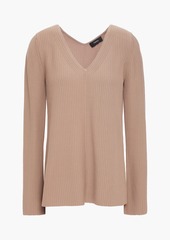Theory - Ribbed-knit sweater - Neutral - L