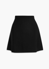 Theory - Stretch-knit mini skirt - Black - M