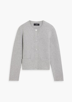 Theory - Wool and cashmere-blend cardigan - Gray - L