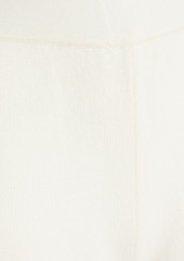 Theory - Wool and cashmere-blend wide-leg pants - White - S