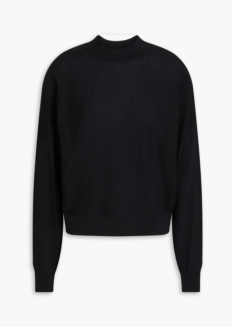 Theory - Wool-blend sweater - Black - XS