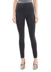 Theory Adbelle High Waist Stretch Virgin Wool Blend Ankle Pants