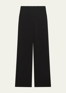 Theory Admiral Crepe Relaxed Straight-Leg Pants